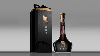高斗黑糯米酒 贵州特色农产品与现代设计理念的完美融合
